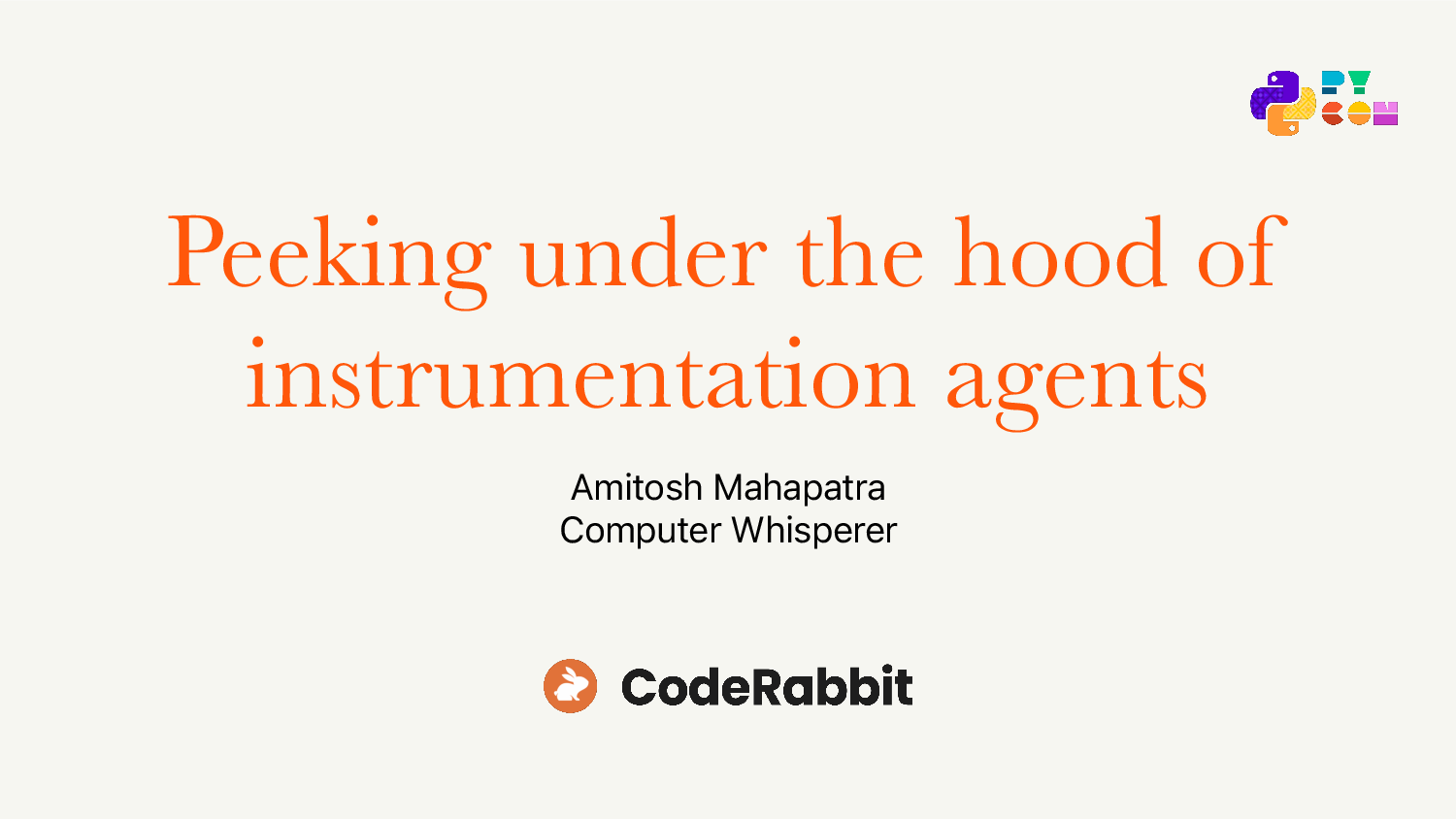 Peeking under the hood of instrumentation agents