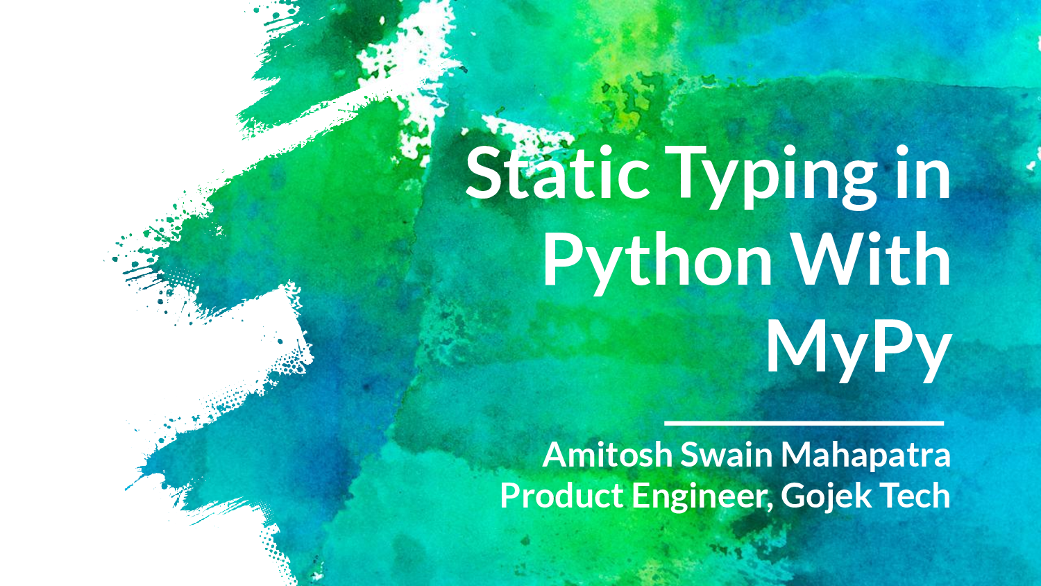 Static Typing in Python with MyPy